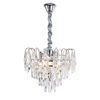 Krištolinis pakabinamas šviestuvas SWE077-CP 30cm Chrome
