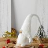 Gnome de Noël YX068 50cm White