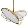 Lampa wisząca LED APP1281-CP Gold