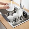 Teleskop-Abtropfständer für Spüle REA P14487 Black