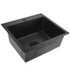 Стоманена мивка Leo 50 Black