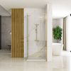 Shower enclosure REA Hugo 90x100 Gold Brush