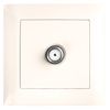 Prise Antenne avec Cadre OSTE JNH012-A BEIGE