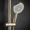 Shower set Rea Rivo Brush Gold