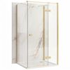 Duschkabine Rea Atlas 80x100 Brush Gold