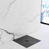 Shower tray Rea Black Rock 90x90
