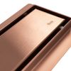 Rea Pure Neo brushed copper 80 Pro lineaire afvoer