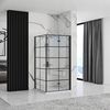 Shower enclosure Rea Molier Black 110x90