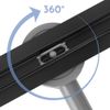 Duschrinne Neox Slim pro black 50