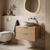 Waschtischunterschrank Rea Mono 80cm Beige