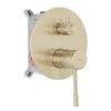 Set doccia da incasso Rea Lungo Diamond Brush Gold + BOX