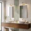 Bad LED-Wandleuchte SWE022-1W 42cm Brush Gold