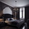 Lampada da soffitto EBT010-5CP BLACK