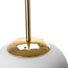 Deckenlampe Glas Kugel white gold APP669-1CP
