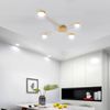 LAMPA SUFITOWA 4-RAMIENNA LED APP520-4C Złota