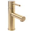 Grifo de lavabo TESS Brush Gold Low