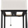 Lampa Stojąca Podłogowa JNH050-1F White z półkami