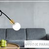 Lampa Paradise 3  APP517-3C Czarna