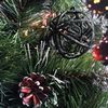 JUEGO DE ADORNOS PARA EL ÁRBOL DE NAVIDAD DE 6 PIEZAS KL-21X25