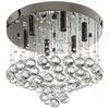 LAMPA KRYSZTAŁOWA SUFITOWA PLAFON KRYSZTAŁ APP786-6C CHROM