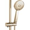 Shower set REA Bliss brush gold