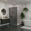 Параван за душ Rea Flexi Grey / Titan 130