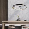 Deckenlampe Black Ring led + Fernbedienung APP692-30-50