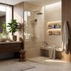 Conjunto de ducha PREMIUM Rea Como M2 Brush Gold