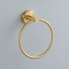 Закачалка за баня Ring 6610 Brush Gold