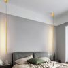 LAMPA SUFITOWA WISZĄCA LED APP1414-C GOLD 100cm