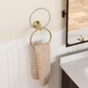 Bathroom hanger Brush Gold 332867