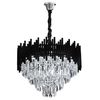Lampe suspendue Cristal G063-CP 50cm BLACK