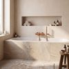 Bathroom faucet Rea Lungo Copper Brush