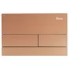 Concealed WC Frame Set Slim 024N with Titan T Brush Copper