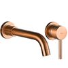 Wall Mounted faucet Rea Lungo Long Copper Brush + BOX