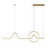 Люстра LEDLHJ022-CP 120 cm GOLD