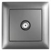 Presa Antenna con Cornice OSTE JNH012-A GREY