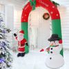 INFLATABLE CHRISTMAS ARC LED SNOWMAN XXL