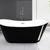 Wall acrylic bath OLIMPIA 170cm