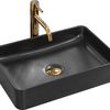 Vasque à poser en céramique AVIA Black Mat