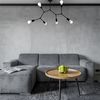 LAMPA PLAFON CLASIC NEAGRA METAL LOFT APP737-6C