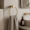 Appendino da bagno Ring 64106 SOLO Brush Gold