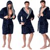 Bathrobe Jordan Navy-Grey Men M
