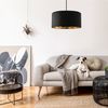 Lampă suspendată Negru Auriu 40cm APP620-1CP
