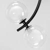 Mennyezeti lámpa APP979-8C üveg gömbökkel