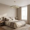 Lampă suspendată din cristal SWE094-CP 60cm Gold