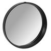 Kulaté zrcadlo Loft 39 cm - černé