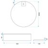 Conjunto de muebles de baño con lavabo Molly 40cm White