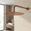 Kulatá dešťová sprcha REA JS-P014BRG 30cm Brush Copper