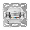 Presa RJ45 con Cornice OSTE JNH010-S BLACK